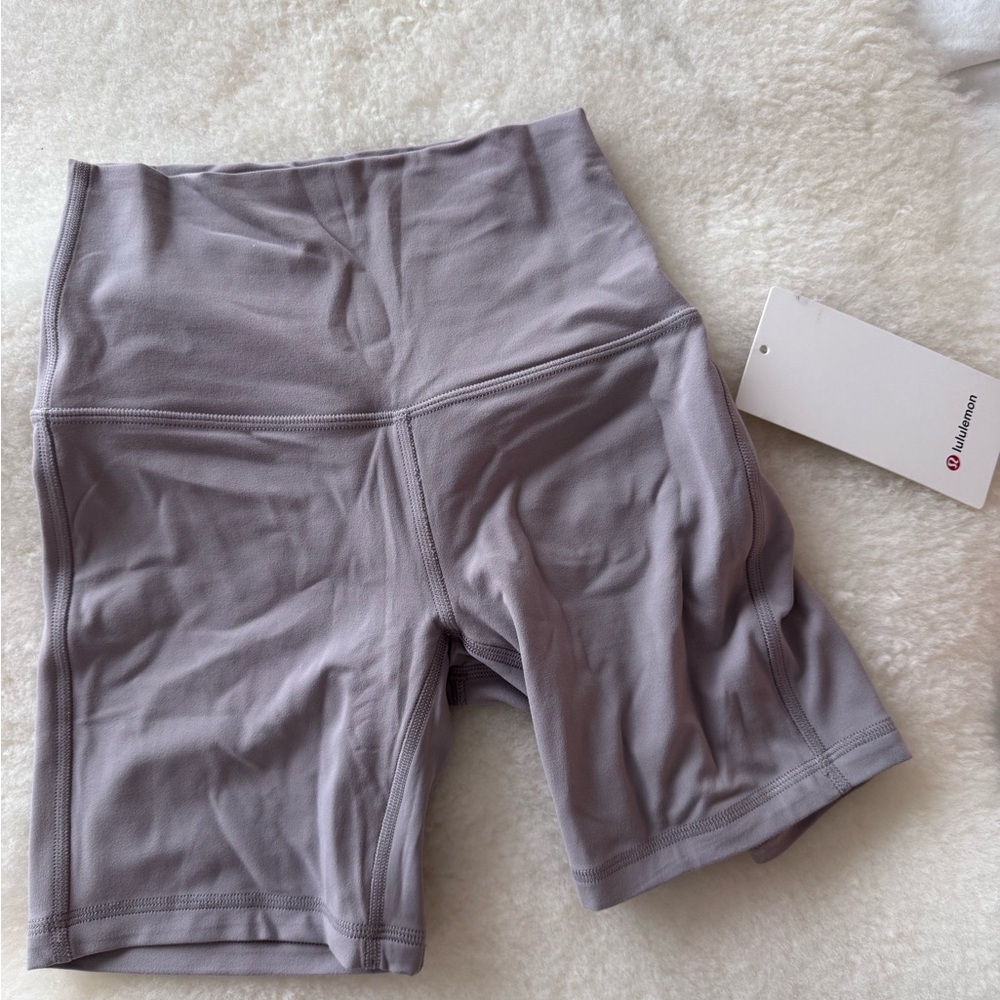 Lululemon Align HR Short 6” Mauve Grey